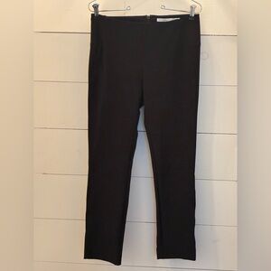 Veronica Beard Core Zip-Back Scuba Pants. slim-fit, straight-leg pants Size 6